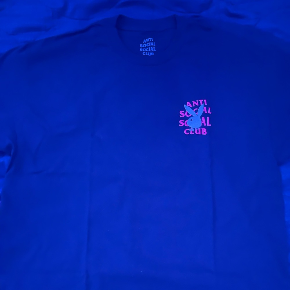 Playboy x anti social social club tee
